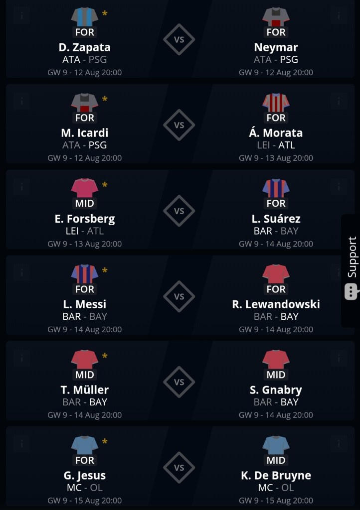 This image has an empty alt attribute; its file name is fanteam-match-ups.jpg